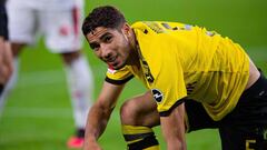 Achraf, con el Borussia Dortmund.