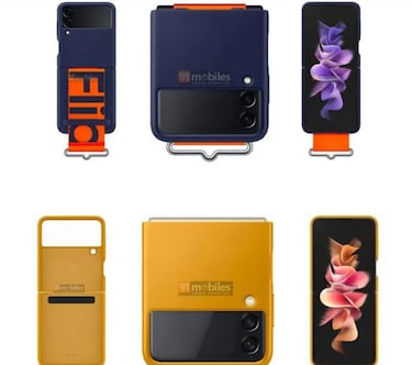 Filtrados los diseños de las carcasas del Samsung Galaxy Z Flip 3