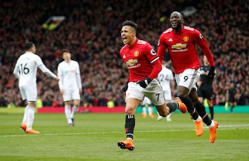 La brillante jornada goleadora de Alexis Sánchez en el United