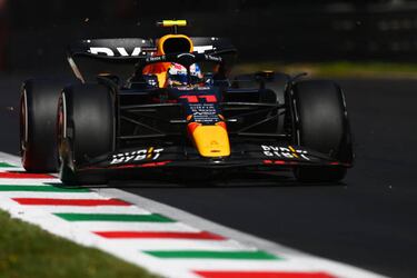 Checo Pérez termina en el sexto lugar en el GP de Italia