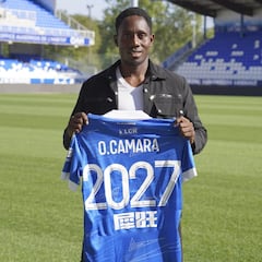 El Castellón negocia el fichaje del delantero Ousmane Camara