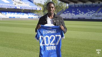 El Castellón negocia el fichaje del delantero Ousmane Camara