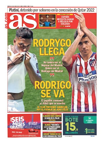 Las portadas de AS de junio