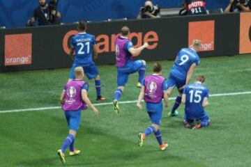 La inmensa alegr¨ªa de Islandia por el hist¨®rico pase a cuartos