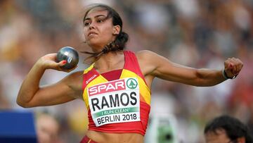 Carmen Ramos se retira del heptatlón por una lesión