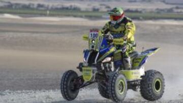 Ignacio Casale gan&oacute; su novena etapa en el Rally Dakar. 