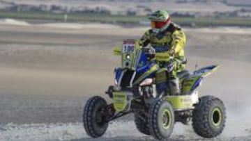 Ignacio Casale gan&oacute; su novena etapa en el Rally Dakar. 