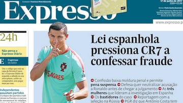 Expresso: la Fiscalía presiona a Cristiano para confesar el fraude y ver reducida la pena de cárcel