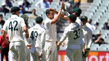 Australia thrash India on historic day as tourists set record low Test score