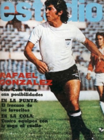 Rafael González con 555 partidos, en Colo Colo, Unión Española y Arica.