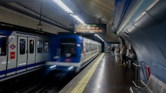 Un tren entrando en la estación de Antón Martín de Metro, a 25 de febrero de 2024, en Madrid (España).
25 FEBRERO 2024;METRO;VIAJEROS;RECURSOS;GENTE;TREN;VAGÓN
Ricardo Rubio / Europa Press
25/02/2024