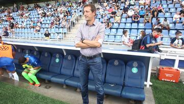Ramis durante el partido del Tenerife contra la Ponferradina.