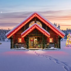 Este es el precio de mercado de la casa de Santa Claus en el Polo Norte ¡Hay que ser millonario para comprarla!