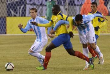 Argentina y Ecuador se vieron las caras en Nueva Jersey. Es el último amistoso de ambos antes de la Copa América.