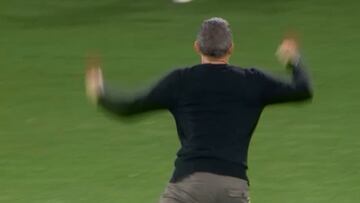 Eriza la piel lo que pasó tras el gol: el festejo más alocado de la Roja con Luis Enrique desatado