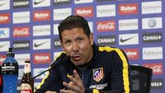 Simeone: "No miro el calendario; si lo hago me pongo nervioso"