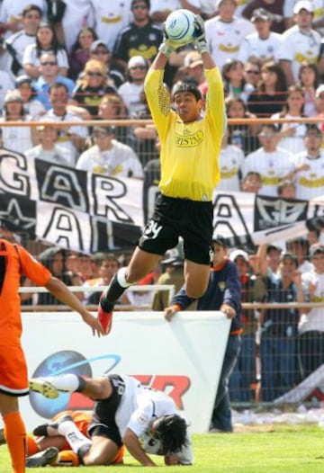 Richard Leyton fue el tercer arquero en el segundo semestre del 2006. Hoy está en Malleco Unido, en la Segunda División Profesional.