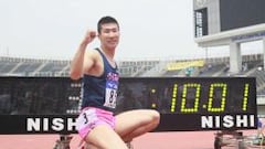 El japonés Kiryu iguala el tope mundial júnior de 100 metros