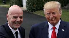 Trump in talks with FIFA chief on 'more equitable' women's football