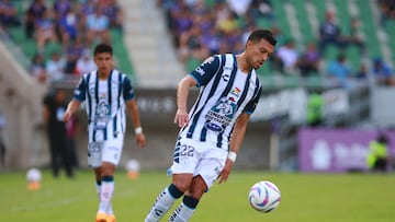 Gustavo Cabral of Pachuca during the game Mazatlan FC vs Pachuca, corresponding to Round 01 of the Torneo Apertura 2023 of the Liga BBVA MX, at El Kraken Stadium, on June 30, 2023.
<br><br>
Gustavo Cabral de Pachuca durante el partido Mazatlan FC vs Pachuca, correspondiente a la Jornada 01 del Torneo Apertura 2023 de la Liga BBVA MX , en el Estadio El Kraken, el 30 de Junio de 2023.