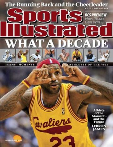 La historia de LeBron James a través de 26 portadas de Sports Illustrated