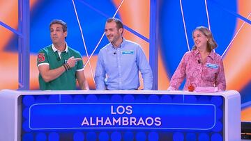 Quiénes son ‘Los Alhambraos’, los concursantes que han echado a los ‘Mozos de Arousa’ de ‘Reacción en cadena’