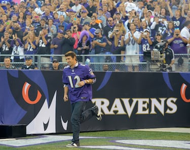 El ganador de 23 medallas de oro en natación es natural de Baltimore, por lo que también es muy seguidor del equipo local, Baltimore Ravens.

