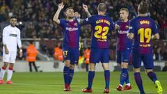 Barcelona-Real Murcia en imágenes