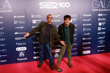 Los humoristas Arturo González-Campos y Carlos Ortega.