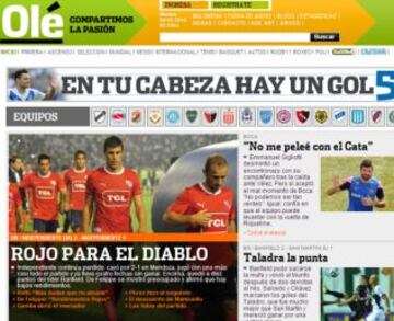 Portadas de la prensa extranjera