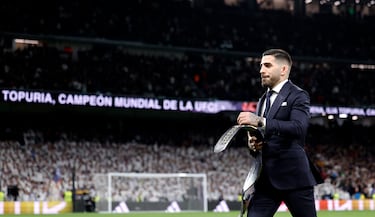 Pimblett taunts Topuria after Liverpool beat Real Madrid