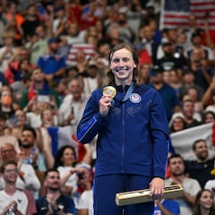 Katie Ledecky, la atleta más condecorada en Olímpicos en la historia de EE.UU