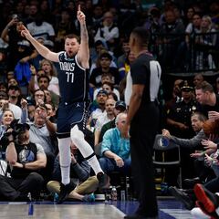 Doncic regresa con derrota, aire al rival y una protesta a la NBA