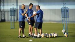 07/10/21 ENTRENAMIENTO MALAGA 
 JOSE ALBERTO Y SU CUERPO TECNICO