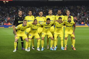 Equipo del Cádiz.