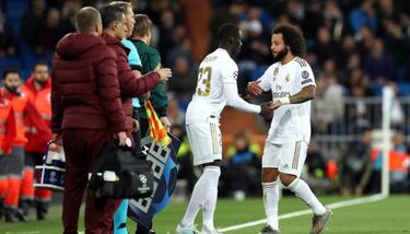 Marcelo back in full training with Real Madrid squad