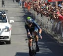 Valverde campeón contra el crono a una semana del Tour