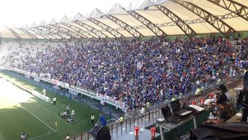 Las pifias de los hinchas de la U a Leo Valencia en Temuco