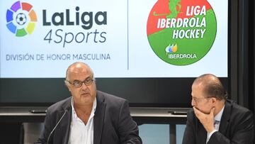 ACTO DE PRENSENTACION LIGAS MASCULINA Y FEMENINA DE HOCKEY EN LA LIGA
CARLOS DEL CAMPO