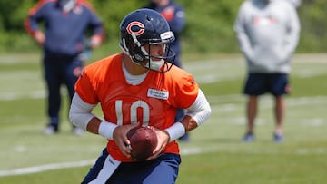 Trubisky abandona las redes sociales y se centra en el campo