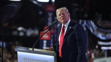 En el último día de la RNC, Trump ha sido declarado como el candidato presidencial oficial del partido. Esto ha dicho en su primer discurso.