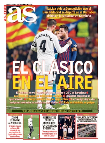 Las portadas de AS de octubre