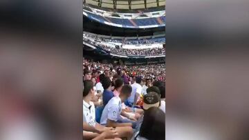 Un fan apareció con la camiseta del Barça y se montó la mundial