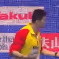 Sun Yang la lía en el podio: la rabia de cuando no te respetan...