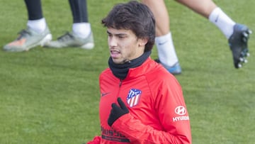 João Félix con el Atlético.