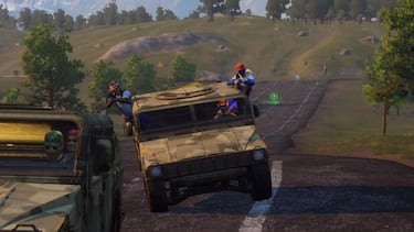 H1Z1, el Battle Royale se mezcla con Mario Kart