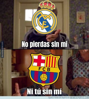 El Madrid, Barça... Los memes más divertidos de la jornada