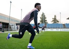 Vinicius, en el taller de Pintus