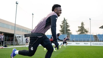 Vinicius, en el taller de Pintus