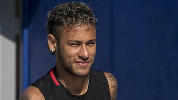 Neymar en Nueva York.